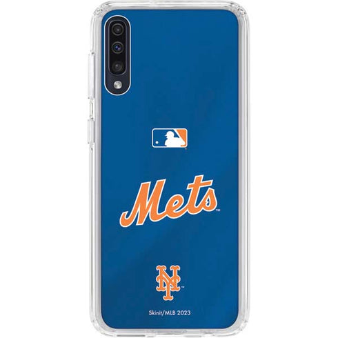 MLB New York Mets Jersey Alternate Galaxy A50 Clear Case