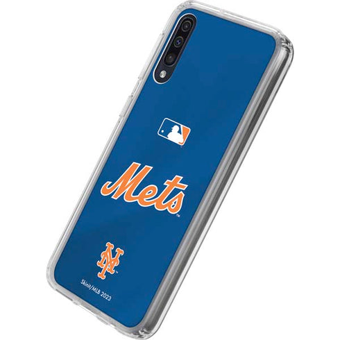 MLB New York Mets Jersey Alternate Galaxy A50 Clear Case