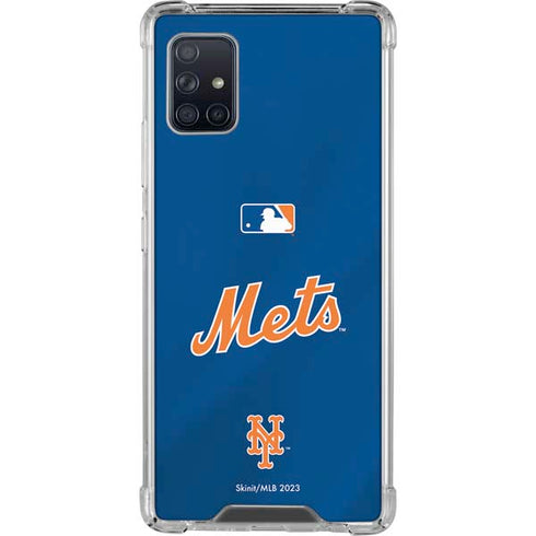MLB New York Mets Jersey Alternate Galaxy A51 5G Clear Case