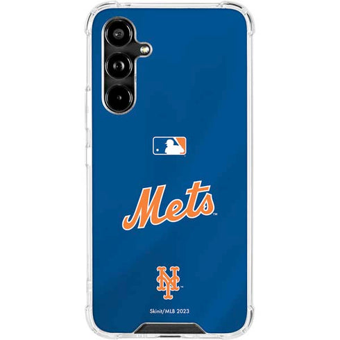 MLB New York Mets Jersey Alternate Galaxy A54 5G Clear Case