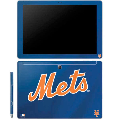 MLB New York Mets Jersey Alternate Galaxy Book 12in Skin