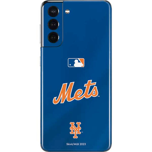 MLB New York Mets Jersey Alternate Galaxy S21 5G Skin