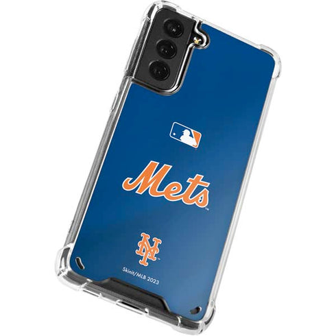MLB New York Mets Jersey Alternate Galaxy S21 Plus 5G Clear Case