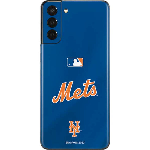 MLB New York Mets Jersey Alternate Galaxy S21 Plus 5G Skin