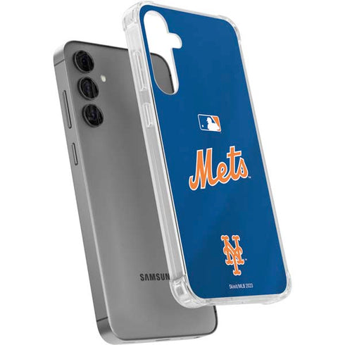 MLB New York Mets Jersey Alternate Galaxy S24 Plus Clear Case