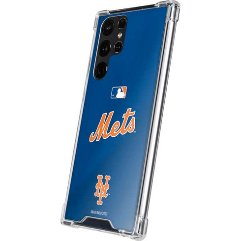 MLB New York Mets Jersey Alternate Galaxy S24 Ultra Clear Case