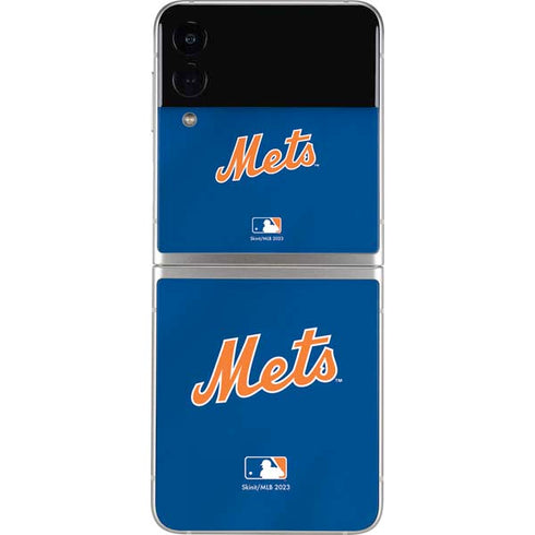 MLB New York Mets Jersey Alternate Galaxy Z Flip4 5G Skin