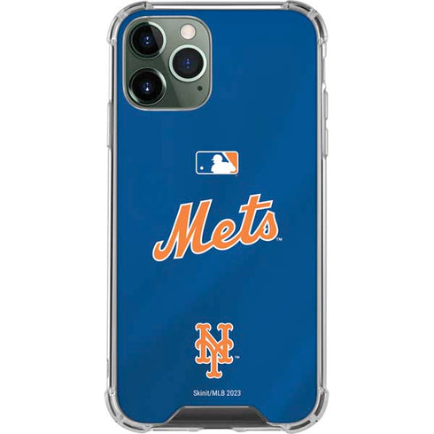 MLB New York Mets Jersey Alternate iPhone 11 Pro Max Clear Case