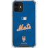 MLB New York Mets Jersey Alternate iPhone 12 Clear Case