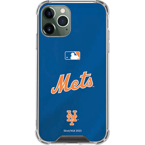 MLB New York Mets Jersey Alternate iPhone 12 Pro Clear Case