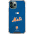 MLB New York Mets Jersey Alternate iPhone 12 Pro Clear Case