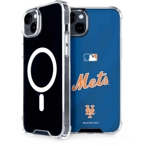 MLB New York Mets Jersey Alternate iPhone 15 Plus MagSafe Case