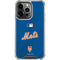 MLB New York Mets Jersey Alternate iPhone 14 Pro Clear Case