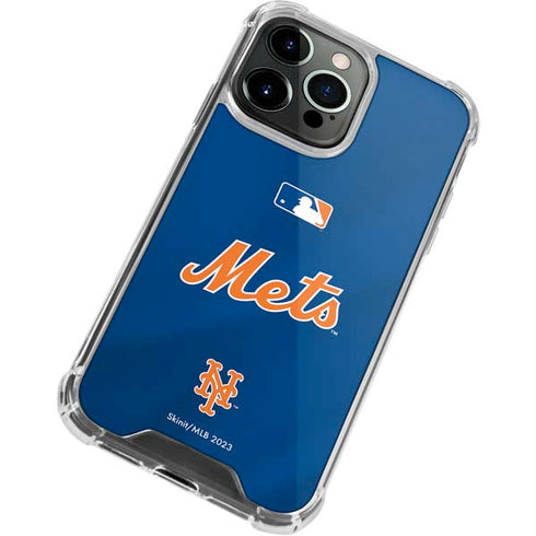 MLB New York Mets Jersey Alternate iPhone 15 Pro Clear Case