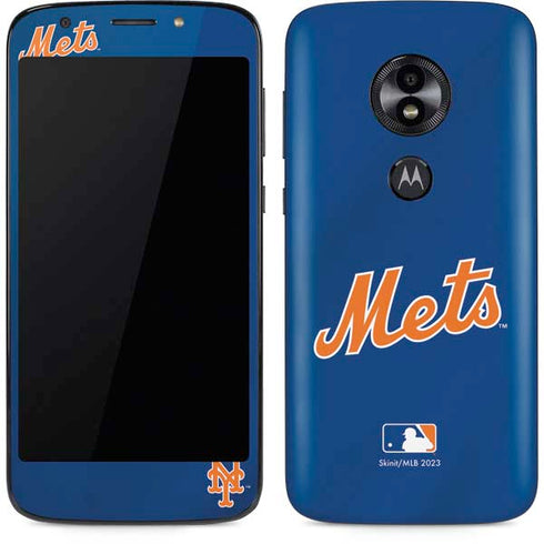 MLB New York Mets Jersey Alternate Moto E5 Play Skin