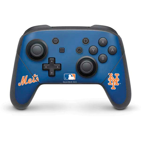 MLB New York Mets Jersey Alternate Nintendo Switch Pro Controller Skin