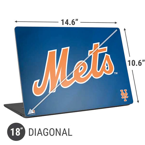 MLB New York Mets Jersey Alternate Universal Laptop 18in (14.6 x 10.6in) Skin