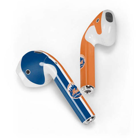 MLB New York Mets Split Apple AirPods 2 Skin