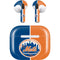 MLB New York Mets Split Apple AirPods (3rd Gen 2021) Skin