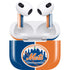 MLB New York Mets Split Apple AirPods (3rd Gen 2021) Skin