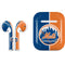 MLB New York Mets Split Apple AirPods Skin