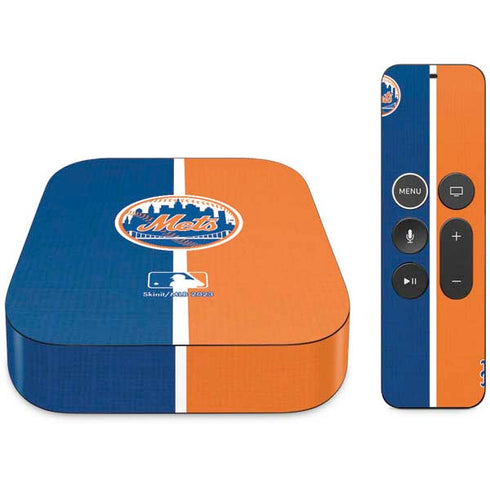 MLB New York Mets Split Apple TV Skin