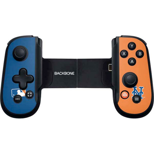 MLB New York Mets Split Backbone One for iPhone Game Controller Skin