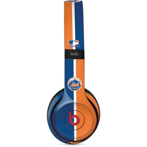 MLB New York Mets Split Beats Solo 2 Wireless Skin