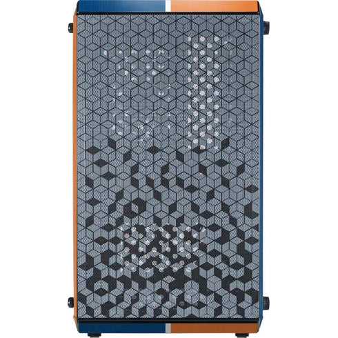 MLB New York Mets Split Cooler Master MasterBox Q300L Mini Tower Skin