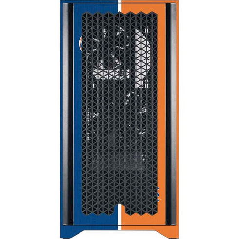 MLB New York Mets Split Corsair 4000D Tempered Glass Mid-Tower ATX Case Skin