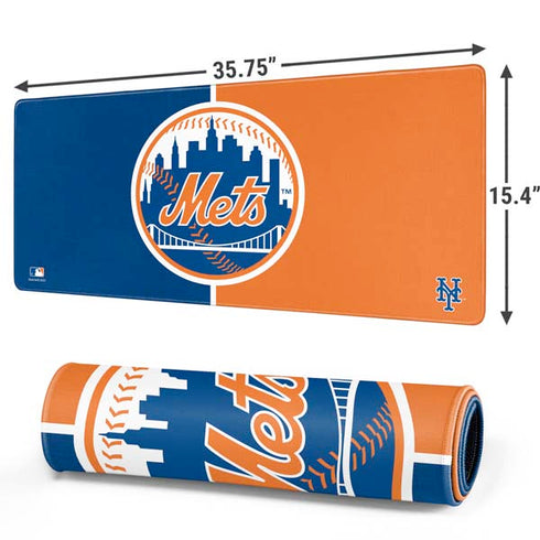 MLB New York Mets Split Gaming Mouse Pad