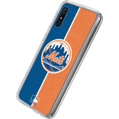 MLB New York Mets Split Galaxy A10e Clear Case
