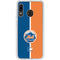 MLB New York Mets Split Galaxy A20 Clear Case