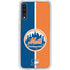 MLB New York Mets Split Galaxy A50 Clear Case