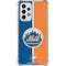 MLB New York Mets Split Galaxy A53 5G Clear Case