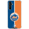 MLB New York Mets Split Galaxy A54 5G Clear Case