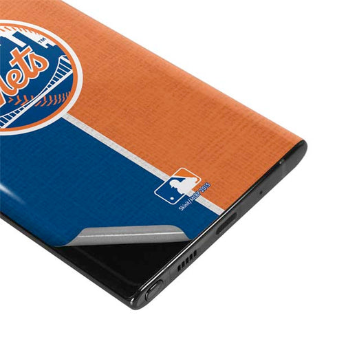MLB New York Mets Split Galaxy Note 10 Plus Skin