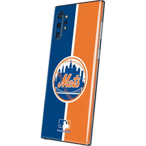 MLB New York Mets Split Galaxy Note 10 Plus Skin