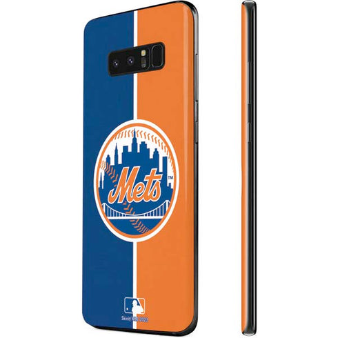 MLB New York Mets Split Galaxy Note 8 Skin