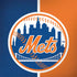 MLB New York Mets Split Galaxy Note 8 Skin