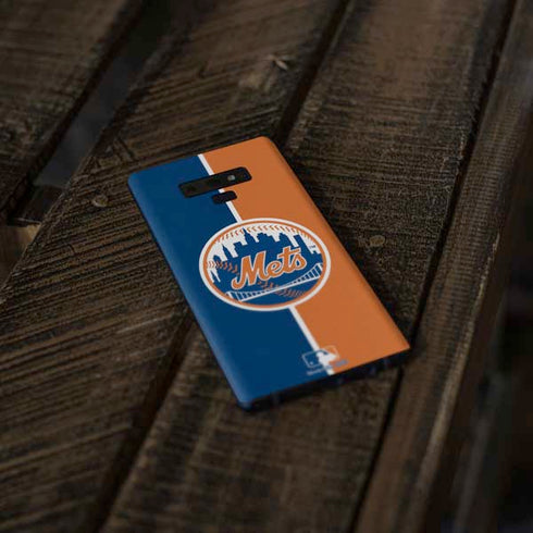 MLB New York Mets Split Galaxy Note 9 Skin