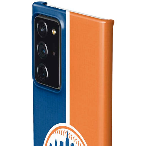 MLB New York Mets Split Galaxy Note20 Ultra 5G Lite Case