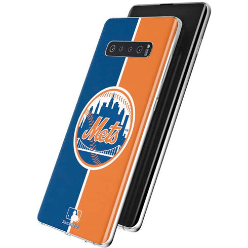 MLB New York Mets Split Galaxy S10 Plus Skin