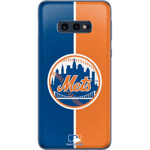 MLB New York Mets Split Galaxy S10e Skin