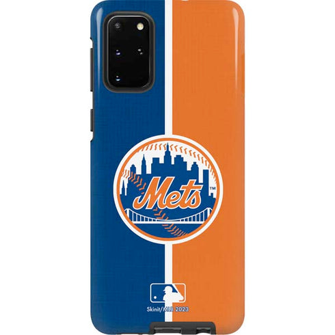MLB New York Mets Split Galaxy S20 Plus Pro Case