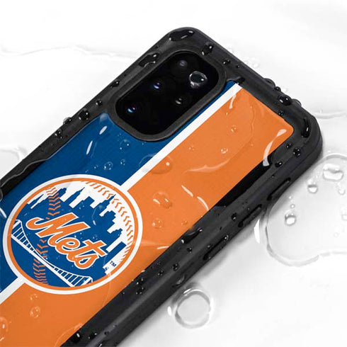 MLB New York Mets Split Galaxy S20 Plus Waterproof Case