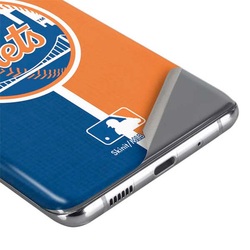 MLB New York Mets Split Galaxy S20 Skin