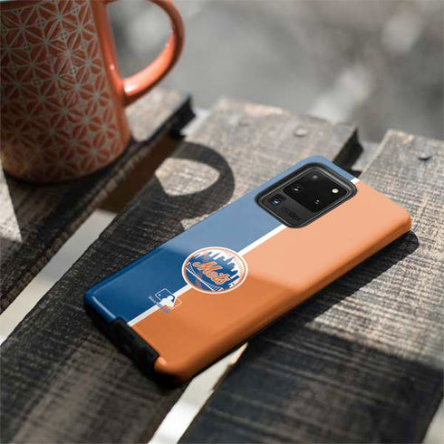 MLB New York Mets Split Galaxy S20 Ultra 5G Pro Case