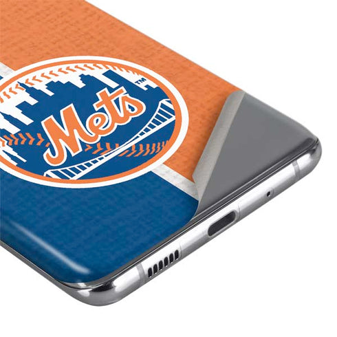 MLB New York Mets Split Galaxy S20 Ultra 5G Skin