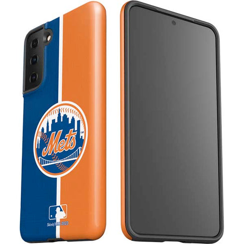 MLB New York Mets Split Galaxy S21 Plus 5G Pro Case